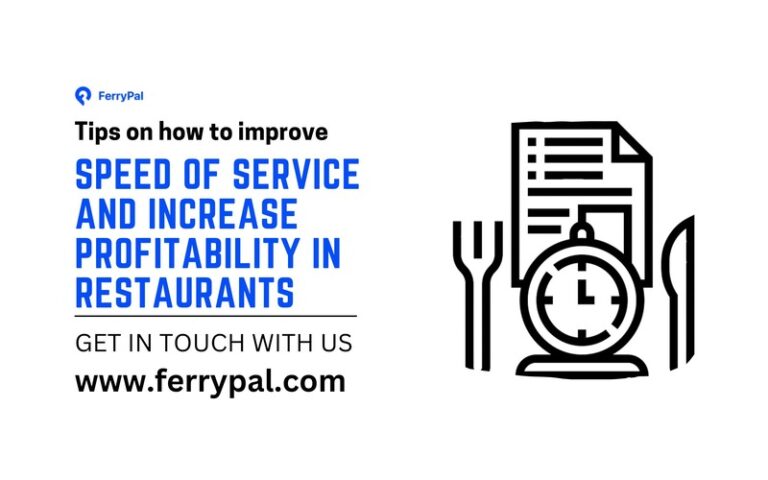 speed of service and increase profitability in restaurants - FerryPal